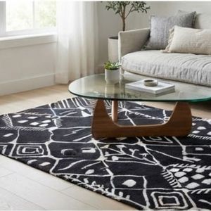 Geometric Pattern Area <b>Rug</b> Rectangle Bohemian Style Tufted Medium Pile Non-Slip Rubber Backing Living Room Decor For Bulk Supply - Product Image 3