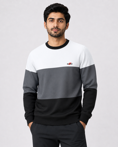 Sweat-shirt de sublimation pour hommes, conçu pour l'entraînement sportif, les tenues décontractées et le confort quotidien, impression personnalisée, collection 2026 - Product Image 1