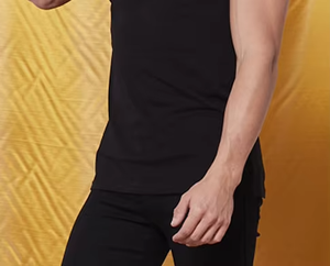 T-shirt décontracté pour homme à manches courtes et col rond, brodé, de marque de luxe, collection été, par Tom's Soft - Product Image 4