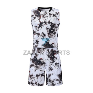 ชุดยูนิฟอร์มบาสเก็ตบอลแบบกำหนดเองสำหรับสโมสร - สวมใส่สบาย ระบายอากาศได้ดี ซึมซับเหงื่อ ป้องกันแบคทีเรีย มีไซส์พลัส - Product Image 1