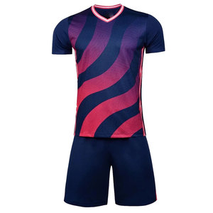 Uniforme de Fútbol de Primera Calidad para Hombre con Logotipo Personalizado, Color Sólido, Tela 100% Poliéster Transpirable, Disponible en Todos los Colores - Product Image 1