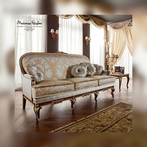 Traditional Living Room <b>Sofa</b> Set Furniture Royal Classic <b>Sofa</b> Set <b>Antique</b> <b>Sofa</b> set Fiber Upholstered <b>Sofa</b> Set Hand Curved - Product Image 1