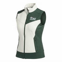 WIZE INTERNATIONAL Gilet d'équitation unisexe sans manches coupe-vent, couleur unie, style pull, taille haute, longueur intégrale, respirant