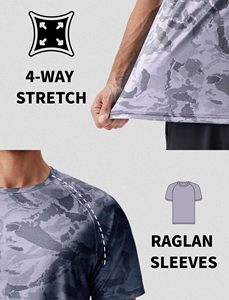 New Design Waterproof Quick-drying <b>Men's</b> <b>T</b>-<b>shirt</b> with Breathable Sports Short Sleeves <b>Swim</b> <b>Shirt</b> - Product Image 5