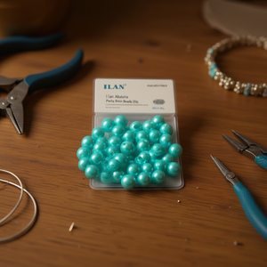 Perle Ilan Abalorio da 8mm, 20g per Creazione di Gioielli - Product Image 3