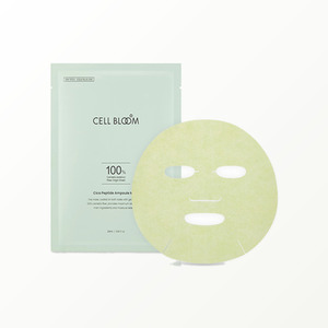 Masques pour le visage Cell Bloom Korean K-Beauty Cica Peptide Ampoule Mask 5 feuilles Fabriqué en Corée soin de la peau visage - Product Image 3