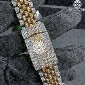 Charm_Jewells Luxury Stainless Steel <b>Watch</b> 42mm Analog Quartz Luminous Unisex Fashion Bracelet Folding Clasp - Product Image 4