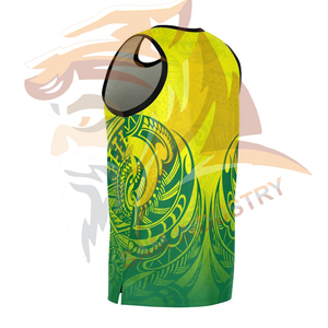 Low MOQ Custom Team Name Sleeveless Basketball Jersey 100% Polyester Soft Fabric Sublimation Basketball Jersey - Product Image 6