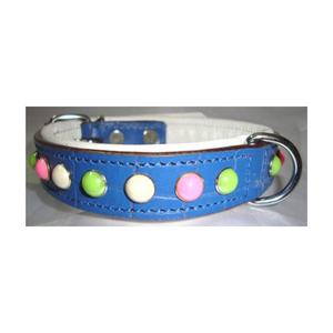 Collier de chien en cuir 100% de qualité supérieure fait à la main avec des rivets confortables colliers pour animaux de compagnie de dernière vente en vrac - Product Image 1