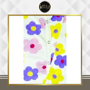 Mono de Bebé Niña Estampado de Algodón, Spandex y Poliéster, Diseño Moderno Personalizado de Primera Calidad, Servicio OEM, Superventas - Product Image 4