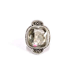 Fashion <b>Ring</b> with Smoky <b>Quartz</b> 8.2 Gram Pendant & Charm - Product Image 1