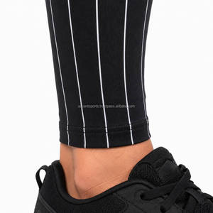 Leggings de compression pour hommes, taille haute, pour la gym, la course, l'entraînement, le fitness, sous-vêtement technique, fournisseur OEM ODM en gros - Product Image 5
