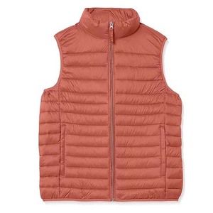 Breathable Canvas Quilted Puffer Vest Stand Warm Winter <b>Jacket</b> Outdoor Sportswear Lightweight Comfortable Daily Wear Men's - Product Image 4