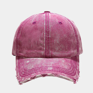Outdoor Style <b>Vintage</b> Distressed Washed <b>Cap</b> 3D Embroidery Custom Logo Curved Brim Adjustable Casual <b>Caps</b> Wholesale Supplier <b>Caps</b> - Product Image 1