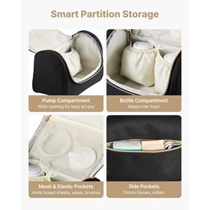 Borsa Impermeabile per Tiralatte Portatile con Tappetino, Compatibile con Accessori M5/M6 per l'Allattamento e la Conservazione del Latte Materno - Product Image 5