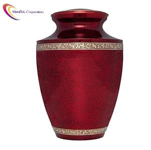 Urna Funeraria Grande para Cenizas Humanas, Urna Conmemorativa Gris para Adultos, Urna Decorativa para Entierro, Urna Personalizada para Guardar Recuerdos - Product Image 3