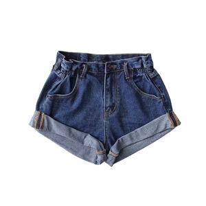 Short d'été en jean double couche respirant personnalisé pour hommes avec poches Short de haute qualité - Product Image 5