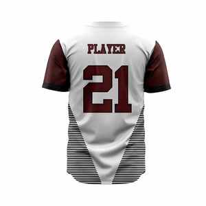 Meilleure vente, nouvelle tendance, design OEM, vêtements de sport, logo personnalisé imprimé, uniforme de baseball, ensemble de tenue de sport personnalisée pour adultes - Product Image 3