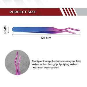 Pinzas Aplicadoras de Pestañas Compactas, Herramienta de Maquillaje de Viaje, Perfecta para Amantes de las Pestañas Postizas en Movimiento - Product Image 5