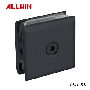 OEM ODM 180 Degree Glass to Glass Clamp Solid Brass Measured in Inches Glass Railing Hardware - Product Image 6