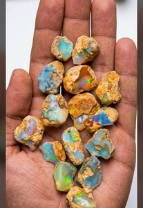 Pierre d'opale éthiopienne naturelle brute, cristal de guérison, lot de 500 grammes, disponible en gros - Product Image 3