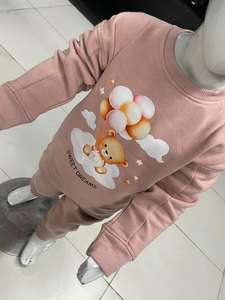 Conjunto Deportivo de Algodón Orgánico para Bebés, Color Sólido, Suave, Estilo Casual, para Niños y Niñas - Product Image 5