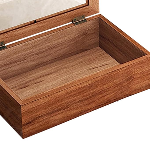 Caja de Joyería de Madera Hecha a Mano, Organizador de Almacenamiento de Recuerdos con Diseño Celta Grabado, Caja de Joyería de Madera - Product Image 3