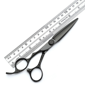 Ciseaux de barbier professionnels en acier inoxydable, nouveau design unique, ciseaux de coupe de cheveux renouvelables, peigne, lame affûtée, outil de beauté - Product Image 4