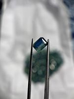 Pierre précieuse kyanite naturelle bio-couleur, facettée octogonale, 1 carat, 5 mm+, provenant d'Afrique, pour la fabrication de bijoux
