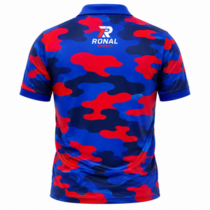 Polo promotionnel pour homme en coton peigné piqué avec col élégant par Ronal Sports - Product Image 2