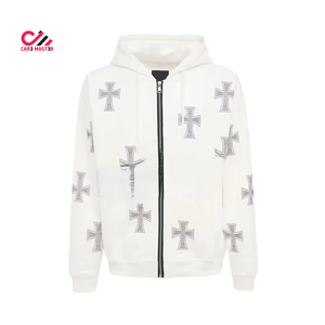 Chándal con Pedrería para Hombre, Bajo MOQ, Fabricante Pakistaní, Tallas Grandes, Color y Diseño Personalizados OEM - Product Image 3