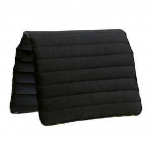 Tapis de selle personnalisé toutes couleurs, en coton bleu avec rembourrage en polyester et doublure en polaire, pour l'équitation - Product Image 4
