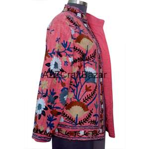 Chaqueta TNT con Diseño Floral Bordado a Máquina, Multi-Temporada, Ecológica, Transpirable y de Secado Rápido - Product Image 4