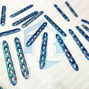 RAICES ENTERPRISES Placas de Compresión con Bloqueo de 3.5mm, Placa de Implante Veterinario Recta de Titanio con Tornillos de Titanio - Product Image 3
