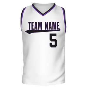 Camiseta de baloncesto personalizada gris para hombre, camiseta de entrenamiento deportivo sin mangas con número y nombre del equipo - Product Image 4