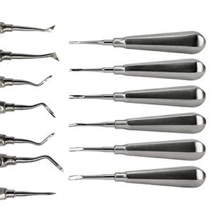 Elevador de Raíces Dental Ortodóntico, Instrumento Quirúrgico de Acero Inoxidable, Uso Profesional, Certificado CE SIO, Marca Grip Surgical - Product Image 1