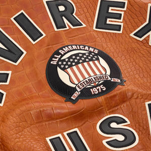 Chaquetas para Hombre, Chaqueta de Cuero Bomber de Edición Especial para Hombre, Cuello Alto, Piel de Vaca, Todas las Tallas Disponibles - Product Image 5