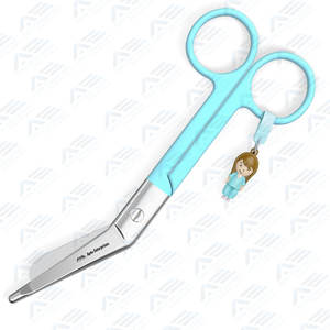 Tijeras de Trauma Médicas Nurse Sharp de Acero Inoxidable, Tijeras para Vendajes de Alta Calidad, Instrumentos Médicos - Product Image 3