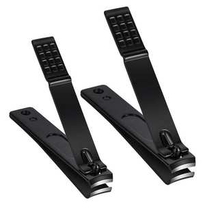 กรรไกรตัดเล็บแบบกันลื่นตามหลักสรีรศาสตร์เพื่อความสบาย ทนทาน ตัวตัดเล็บเหล็กกันสนิมเพื่อประสิทธิภาพที่ยาวนาน - Product Image 5