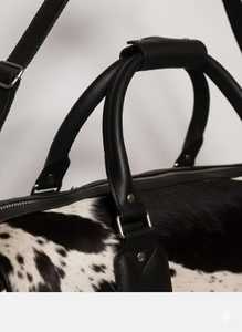 กระเป๋าหนังวัวแท้สไตล์วินเทจ สำหรับเดินทาง ท่องเที่ยว ขนาดใหญ่ น้ำหนักเบา ทนทาน แฟชั่น พร้อมซิป พกพาสะดวก - Product Image 3