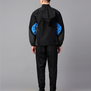Survêtements d'hiver décontractés et respirants en polyester de haute qualité pour hommes, ensemble 2 pièces avec design imprimé personnalisé - Product Image 2