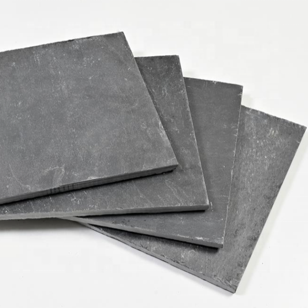 Natural Made Attractive High Quality Jakharna Black Slate Stone Tiles For Interior Exterior Flooring Decoration