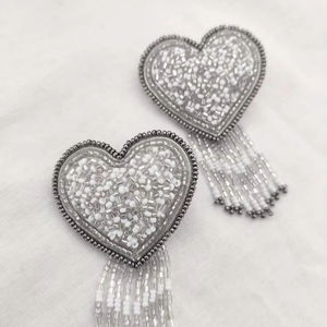 <b>Top</b> Rated Custom Embraided Seed Beaded Hoop <b>Earrings</b> Light Sea Star Beadwork Dangle For Wedding Ethnic Festive Jewelry Accessory - Product Image 6