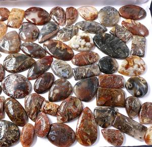 Vente en gros 100% naturel Tukish Agate bâton Cabochon pierre Turquie Agate cristal pour la fabrication de bijoux pierres précieuses en vrac compétitif - Product Image 2