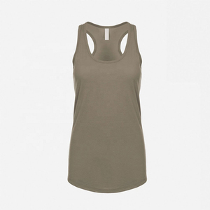 Customized ELIVEERA ENTERPRISES Women Tank <b>Top</b> Spandex/Cotton Canvas Breathable Eco-Friendly <b>Cross</b> Back Summer New Arrival Cheap - Product Image 1