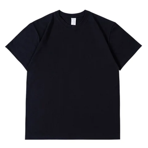 Wholesale Custom Your Brand Logo Polyester/Cotton Unisex Men's T-Shirts Breathable <b>Canvas</b> <b>Plain</b> Casual - Product Image 2