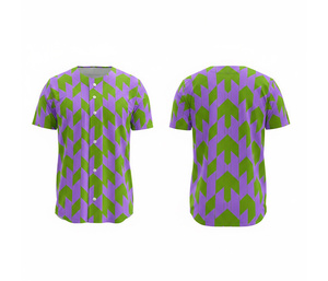 เสื้อเบสบอลแบบซับลิเมชั่นสั่งทำพิเศษ (OEM) |   ชุดเบสบอลทีมพร้อมโลโก้และหมายเลขแบบกำหนดเอง |   ฐานผ้าโพลีเอสเตอร์ที่ระบายอากาศได้ดี - Product Image 3