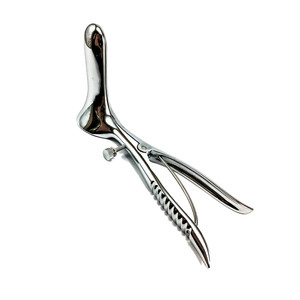 Spéculum à lames en acier inoxydable, vis longues, chromé, haute qualité, certifié CE, instruments médicaux par Mahfooz Instruments - Product Image 2