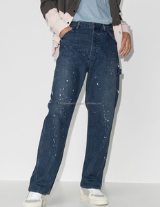 Venta al por mayor diferentes colores blanco Rojo Negro Slim Fit ropa de hombre proveedores de pantalones vaqueros personalizados para hombre pantalón de mezclilla - Product Image 2