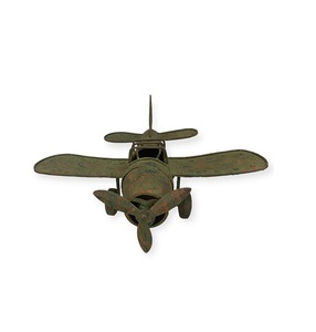 12 Inch Iron Aircraft Model Decorative Metal Airplane <b>Craft</b> for Display Aviation Themed Home Office Desk and Collection Decor - Product Image 2